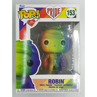 Funko Pop DC Heroes Pride - Robin Rainbow Glitter #153  (กล่องมีตำหนินิดหน่อย)