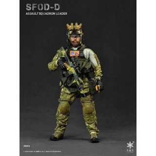 Easy &amp; Simple 26003 SFOD-D Assault Squadron Leader