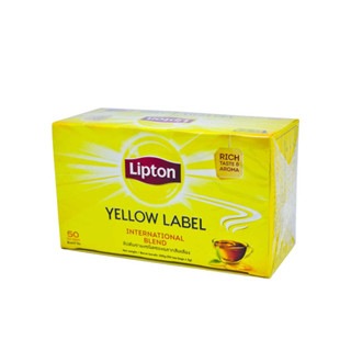 ชาลิปตัน Lipton Yellow Label Tea ขนาด 50 ซอง