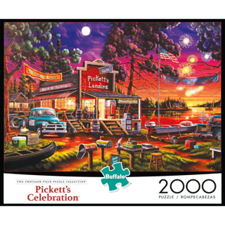 จิ๊กซอว์ Buffalo Games - Picketts Celebration  2000 piece  (ของแท้  มีสินค้าพร้อมส่ง)