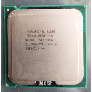 Intel Pentium Dual Core E6500 2.93GHz 2Cores 2Threads Socket 775