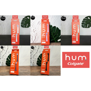 [hum by Colgate] Replacement Toothbrush Heads 2 Count คอลเกต หัวแปรงสีฟัน หัวเปลี่ยน 2 หัว