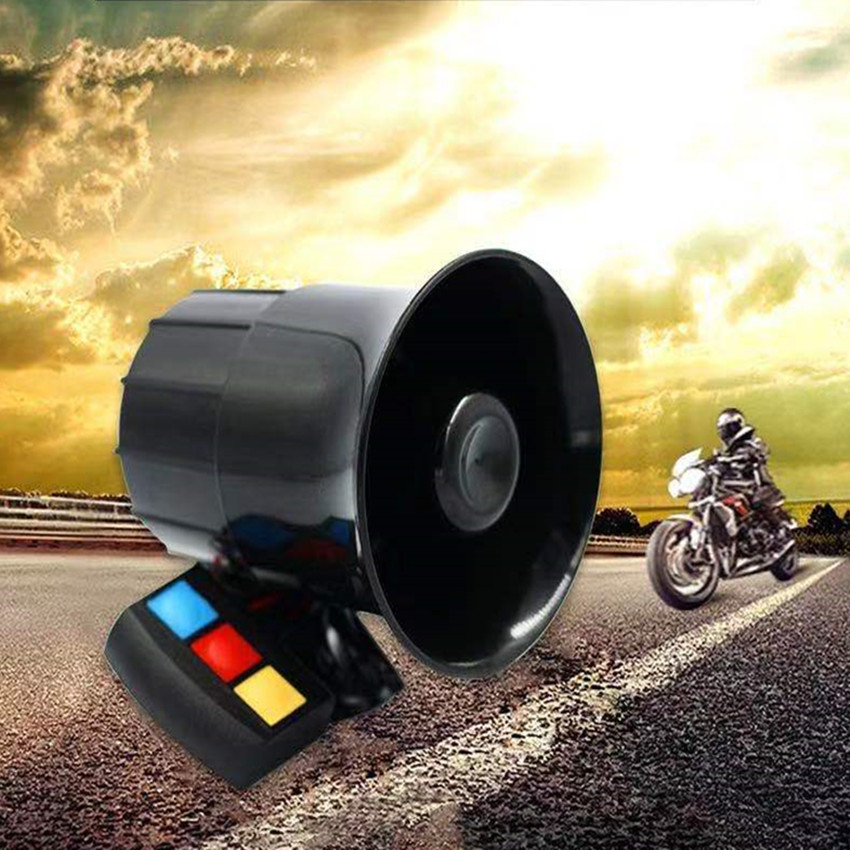 แตรไซเรน แตรรถ 3เสียง 110 dB 12V 30W