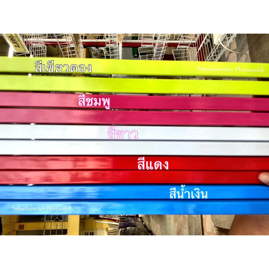 เซ็ทชุดชั้นวางสินค้า แบบริมผนัง 1 หน้า ขนาด ยาว 3.60ม. สูง 1.80ม. รุ่นผนังหลังทึบ(พั้นชิ่ง) 5ชั้นรวมฐาน ปรับระดับชั้นได้ - รูปที่ 6