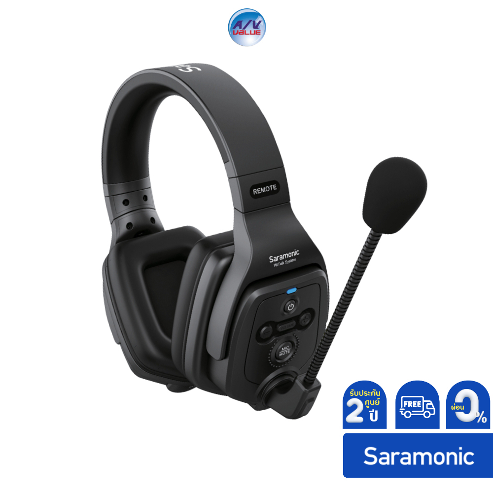 SARAMONIC - WiTalk DRH Dual-Ear Remote Headset Intercom Headset **ผ่อน ...