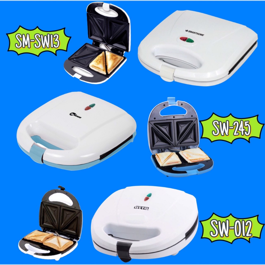 เครื่องทำแซนวิช Sandwich Maker SMARTHOME / IN-HOUSE รุ่น SM-SW13 /SW-245 /SW-244