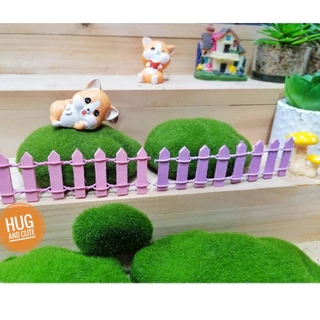 รั้วลวดสี มีให้เลือก 11 สี (ราคา/1 ชิ้น) อุปกรณ์แต่งสวน สวนถาด พร็อพถ่ายรูป