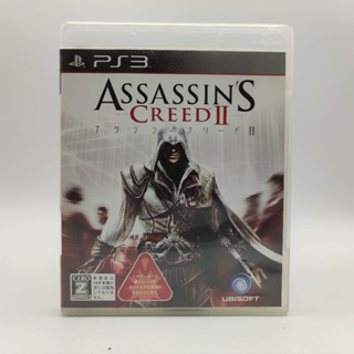 Assassins Creed II แผ่นสภาพดี เล่นได้ PlayStation 3 [PS 3] มีกล่องใสสวมเพื่อเก็บสะสมให้