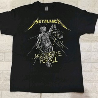 เสื้อวง​ Metallica Justice for all ลิขสิทธิ์​แท้ ปี 2021