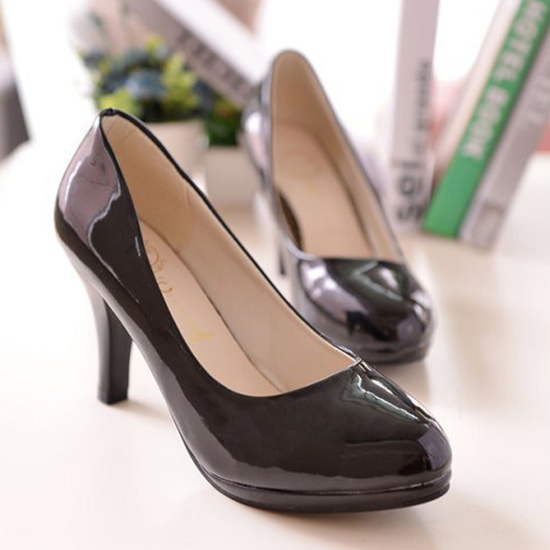 Intelscore 35-42 รองเท้าส้นสูง Stiletto, รองเท้าทํางานมืออาชีพสําหรับผู้หญิง(6 ซม)