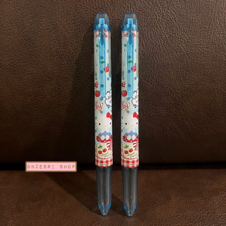 ปลอกปากกา Pilot Hi-Tec-C Coleto ใส่หมึกได้ 4 ไส้ ลาย Hello Kitty ลายเชอร์รี่สีฟ้าแดง