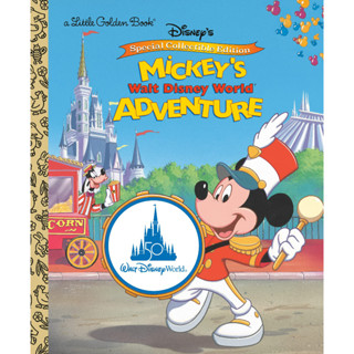 Mickeys Walt Disney World Adventure (Disney Classic) (Little Golden Book)