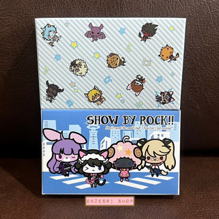 เซ็ตกล่องสมุดฉีกจิ๋ว &amp; สติกเกอร์จาก Sanrio Japan ลาย Show By Rock!!