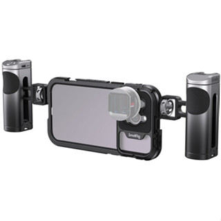 SmallRig - 4078 Mobile Video Cage Kit (Dual Handheld) for iPhone 14 Pro Max