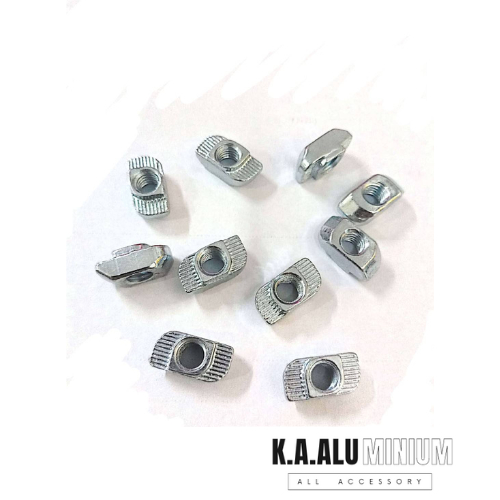 FREE Nut สำหรับ อลูมิเนียมโปรไฟล์ 30mm เกลียว M4/M5/M6 Pack 10 @K.A.ALU