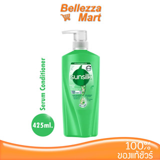 Sunsilk Serum Conditioner 425ml /Healthier&amp;Long  สีเขียว ผมยาวสวย สุขภาพดี   bellezzamart