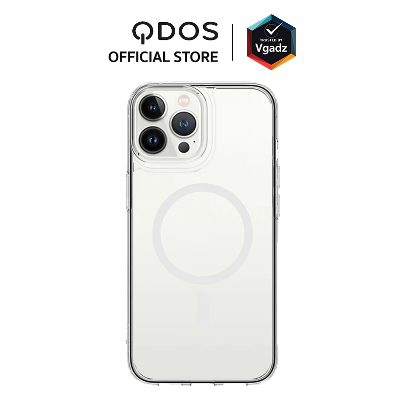 [เคสใส] QDOS รุ่น Hybrid Pure with Snap เคสสำหรับ iPhone 13 / 13 Pro