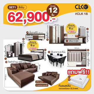 โปรเดียวคุ้ม ครบ จบ ทั้งบ้าน CLK18 จ่ายเพียง 62,900 บาท