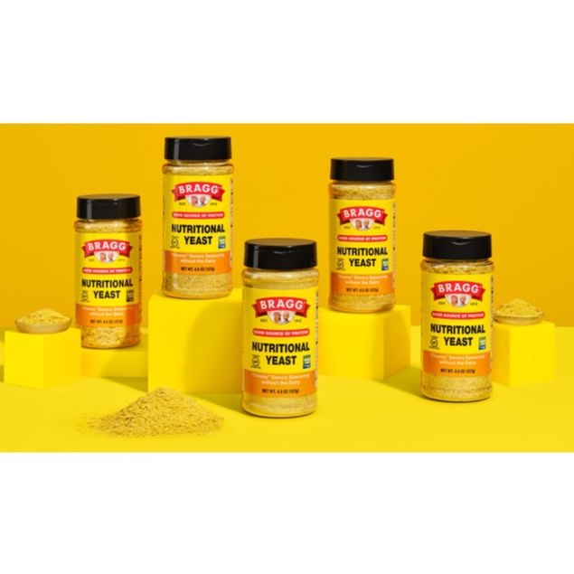 (ซื้อครบ 500บาทแถมกระเป๋า)Vegan Bragg Nutritional Yeast 127g  (ผงชีสเจ)