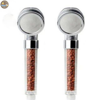 🔥ซื้อ1แถม1🔥ฝักบัวหินเกาหลี สปาน้ำแร่ไอออน Shower Filter*2