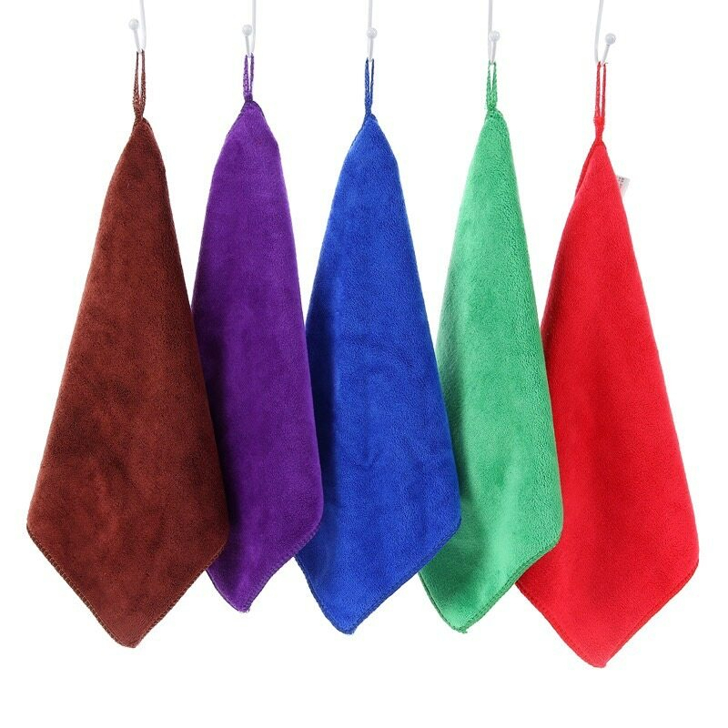 เเพ็ค 1ชิ้น ผ้าเช็ดรถ (ไม่มีที่แขวน) ขนาด 30x30 ทำความสะอาด ไมโครไฟเบอร์ microfiber เป็นขนหนา