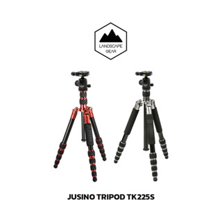 Jusino Tripod TK225S ขาตั้งกล้อง สี Red/Silver