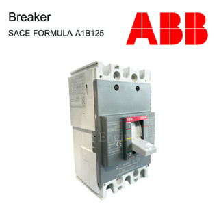 Breaker เบรกเกอร์ SACE FORMULA  A1B125 3P 50A ยี่ห้อ ABB