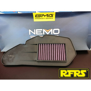 กรองอากาศผ้าแต่ง NEMO สำหรับ HONDA PCX 150 ปี 2012-2017 และ CLICK 125i 150i Air Filter Made in Taiwan