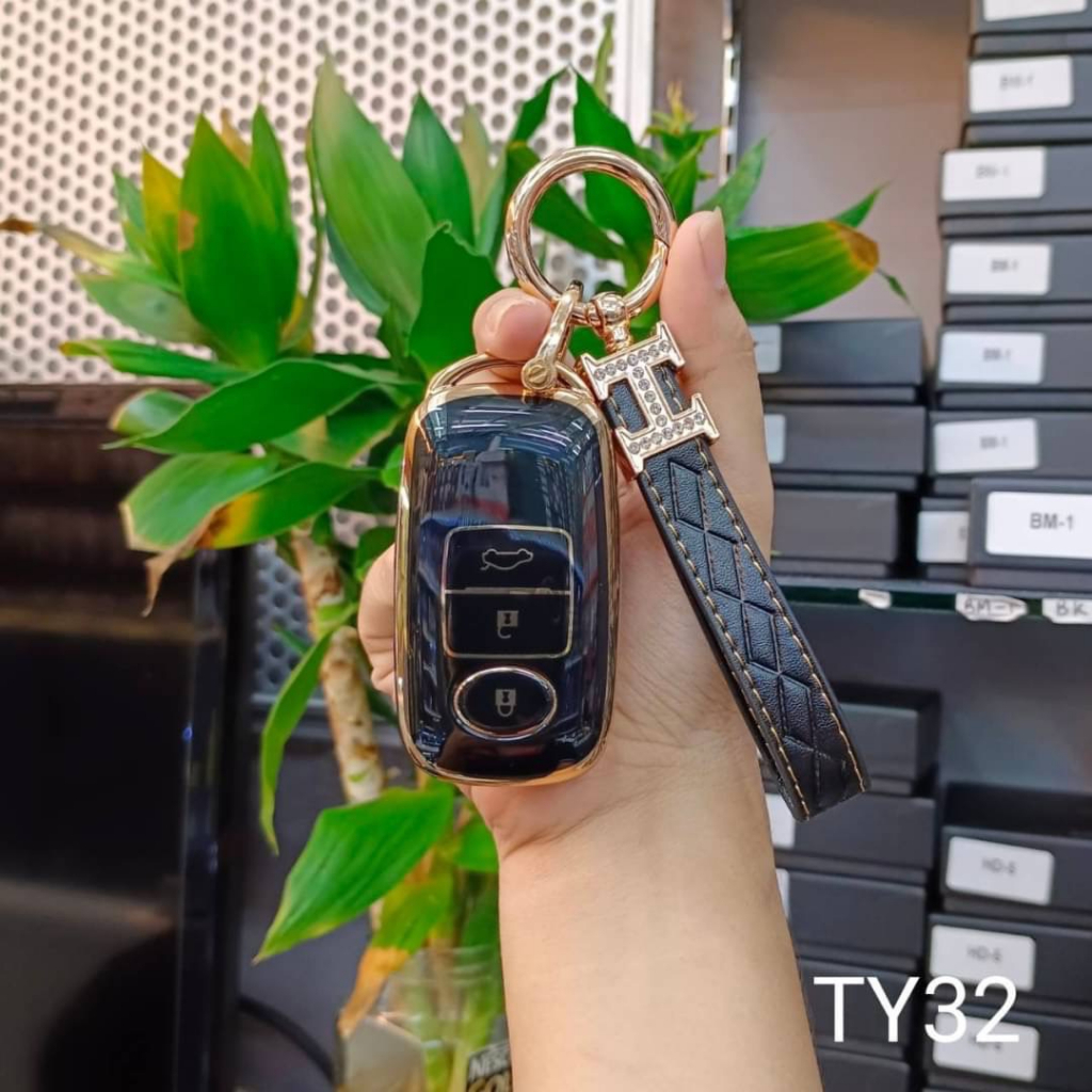 เคสกุญแจรถยนต์ Tpu(TY32) สําหรับ Toyota New Yaris 2022 Yaris Ativ 2022#ปลอกหุ้มกุญแจTPU#เคสหุ้มกุญแจ