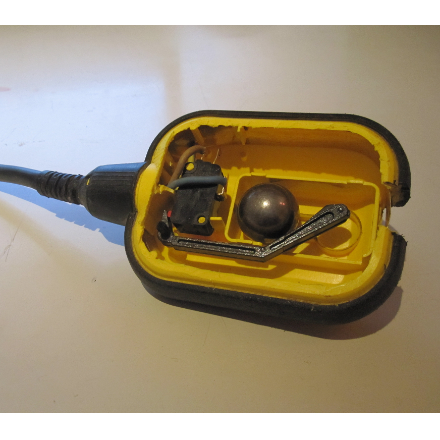 สวิทซ์ลูกลอยไฟฟ้า Float switch พร้อมสาย 2/3/5เมตร รองรับไฟ 220V/ 12V/ 24V/ 48V  16A สาย 3 เส้น - รูปที่ 3