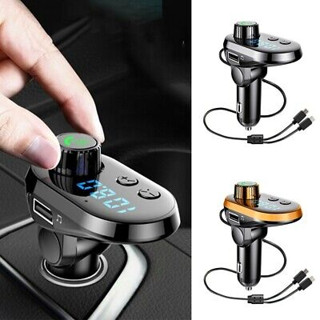 Q15 Car Kit  Car Bluetooth บลูธูทในรถยนต์ พร้อมหน้าจอ Led  สีดำ