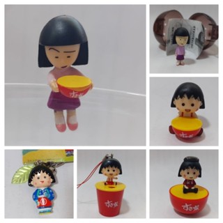 มารูโกะ Maruko Chan โมเดล เกาะแก้ว ล้มลุก ของสะสม