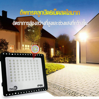 สปอตไลท์ 400W Spotlight LED ไฟบ้าน ไฟสว่าง น้ำท่วมไฟกลางแจ้ง 220V IP66 เหมาะสำหรับสนามเด็กเล่น สนามบาสเกตบอล โรงรถ สวน