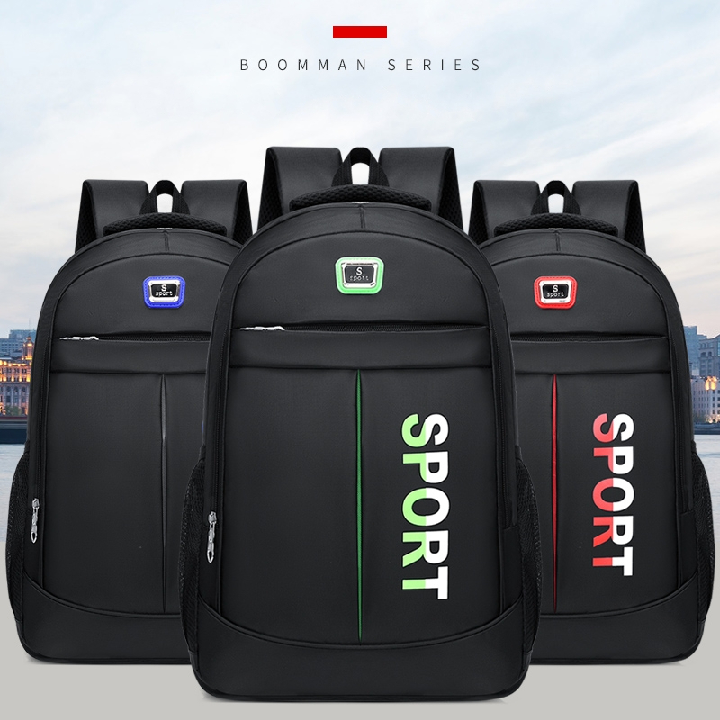 Men's backpack กระเป๋าเป้สะพายหลังแล็ปท็อป กระเป๋าเป้กันขโมยสามารถใช้