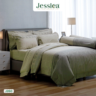 Jessica Cotton Mix J260 ชุดเครื่องนอน ผ้าปูที่นอน ผ้าห่มนวม เจสสิก้า พิมพ์ลายได้อย่างประณีตสวยงาม