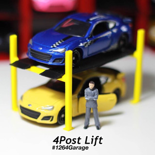 4Post Lift Model โมเดล ลิฟท์จอดรถ // Scale 1:64