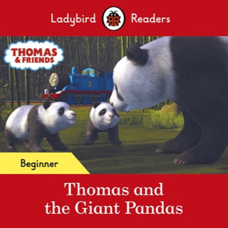 DKTODAY หนังสือ LADYBIRD READERS BEGINNER:THOMAS &amp; THE GIANT PANDAS WITH CODE