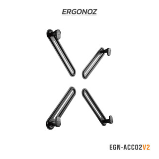 ERGONOZ Adapter VESA - Non-VESA อุปกรณ์เสริมสำหรับติดตั้งจอคอม อุปกรณ์เสริม ขาตั้งจอ สำหรับจอที่ด้านหลังไม่มีรูยึด