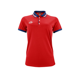 EGO SPORT รุ่น EG6182 เสื้อโปโลแขนสั้นผู้หญิง สีแดง