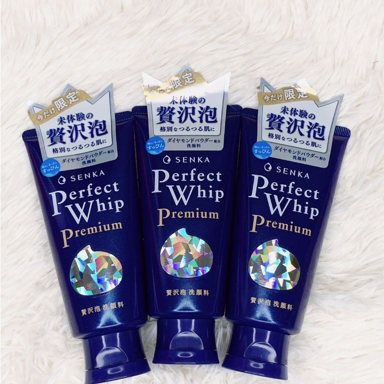 Senka Premium Perfect Whip💯 โฟมล้างหน้า รุ่นลิมิเต็ด ใหม่ล่าสุด ปรับผิวให้เรียบเนียนและเรียบเนียน💕