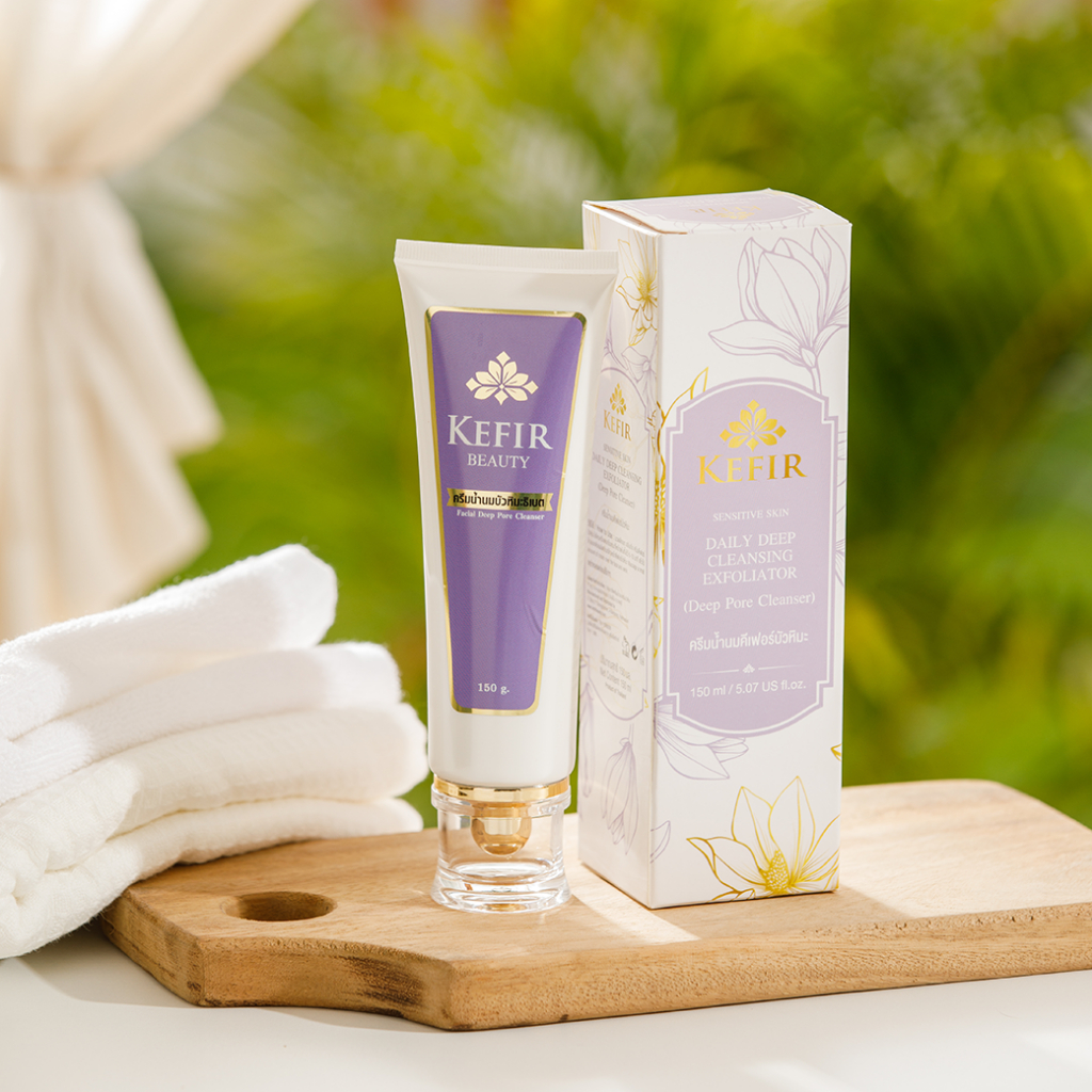 [สินค้าขายดี/ส่งฟรี!] Kefir Beauty ครีมน้ำนมคีเฟอร์บัวหิมะ (นวดดีทอกซ์) – Kefir​ Facial​ Deep​ Pore​ Cleanser ราคา ถูกที่สุด ดีลบีเคเค แกลเลอรีภาพที่ 3