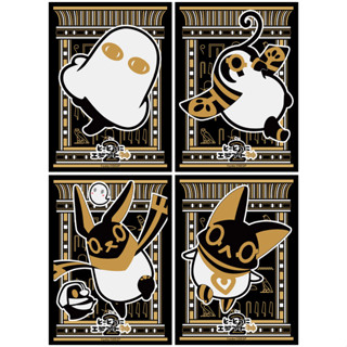 Broccoli Monochrome Sleeve Premium To-totsu ni Egypt Shin 2 : Medjed, Horus, Anubis, Bastet - ซองใส่การ์ด