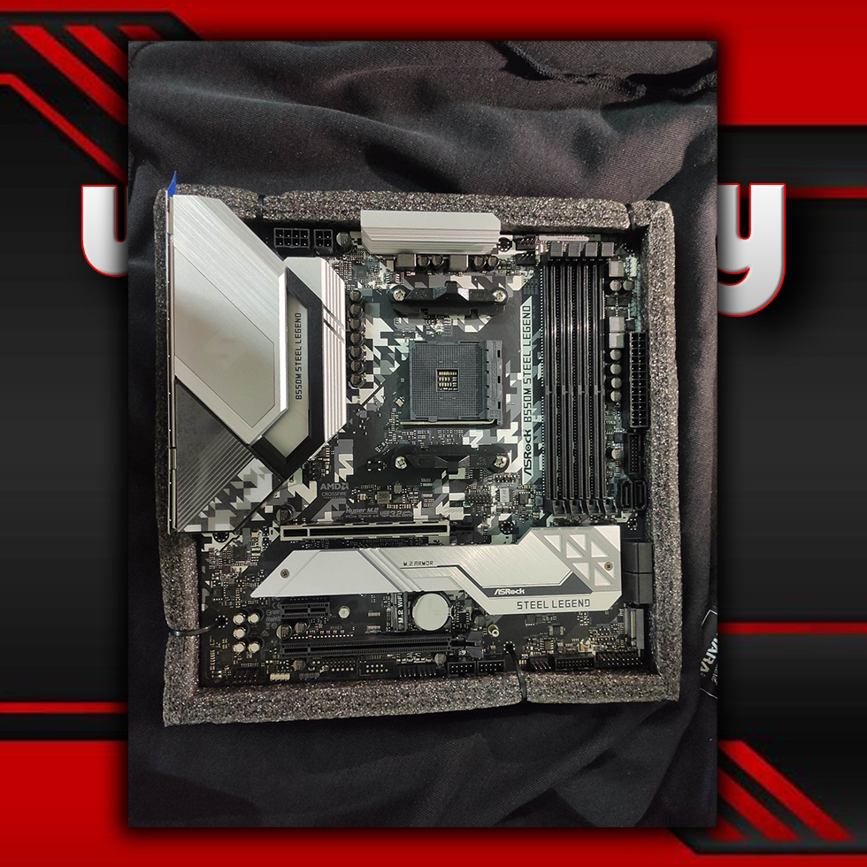 AM4 ASROCK B550M STEEL LEGEND มือ2