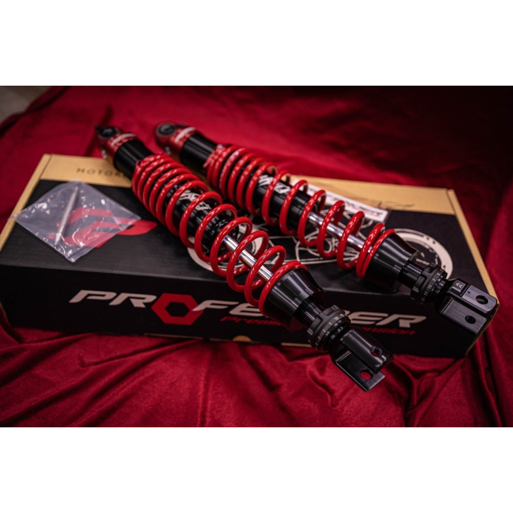 Profender โช้คอัพคู่หลังรุ่น FLASH Series สำหรับ Yamaha X-MAX 250/300 สแตนดาร์ด 350 mm.และโหลด 330 mm. ราคา ถูกที่สุด ดีลบีเคเค แกลเลอรีภาพที่ 5
