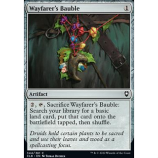 Wayfarers Bauble การ์ด Magic The Gathering ของแท้ จากชุด Battle for Baldurs Gate