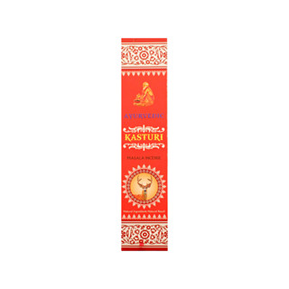 Natural Efe  Indian incense sticks - AYURVEDIC KASTURI ธูปหอมกลิ่นชะมด 15g