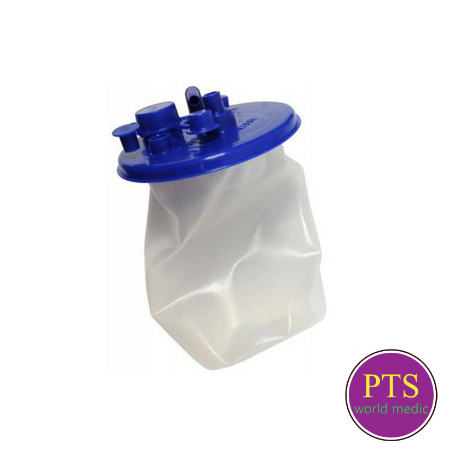 Medivac Flex Liner Suction mL (ใช้แล้วทิ้ง-น้ำเงิน)