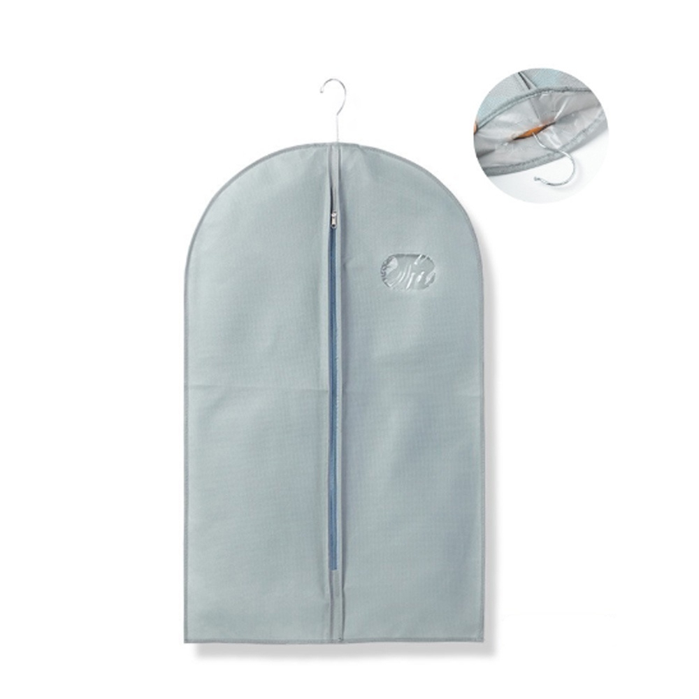 ถุงคลุมเสื้อผ้า มีซิป กันน้ำ กันสิ่งสกปรก ถุงใส่สูท ที่คลุมเสื้อผ้า SP283 - รูปที่ 4