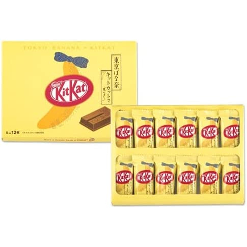 Doraemon Tokyo Banana "Found" 12 pieces, kitkat shipped directly from Japan