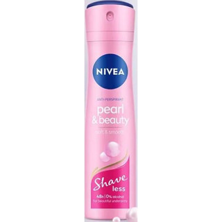 Nivea นีเวีย สเปรย์ เพิรล์ แอนด์ บิวตี้ เชฟ เลส 150 มล